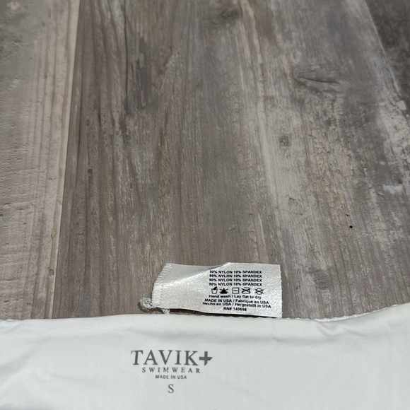 24. Tavik White Lona Swim Bikini Bottom - Picture 7 of 7